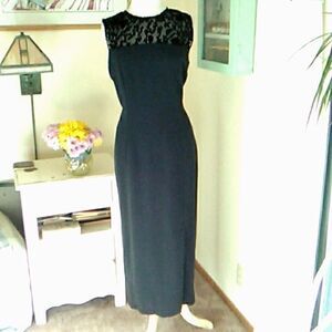 Pat Argenti  Evening Wear Vintage Black Dress